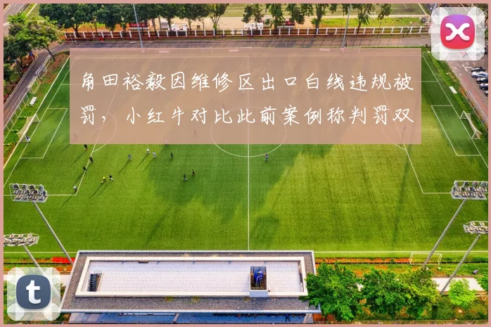 角田裕毅因维修区出口白线违规被罚,小红牛对比此前案例称判罚双标